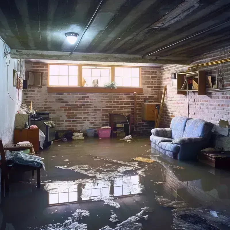 Flooded Basement Cleanup in Oxford, KS